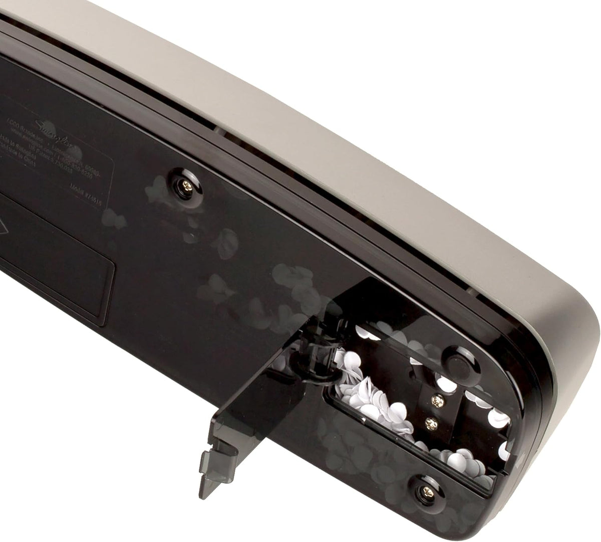 Swingline Electric 3-Hole Punch – 15-Sheet Capacity, AC or Battery Powered (74515)