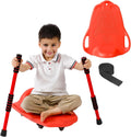 LLYJJKUWL Large Scooter Board with Handles - PE & Sensory Training Equipment