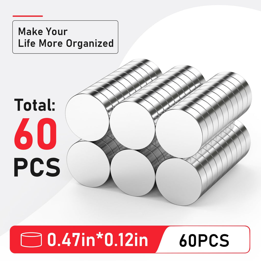 350Pcs Magnets for 3D Printing, Rare Earth Magnets for Crafts