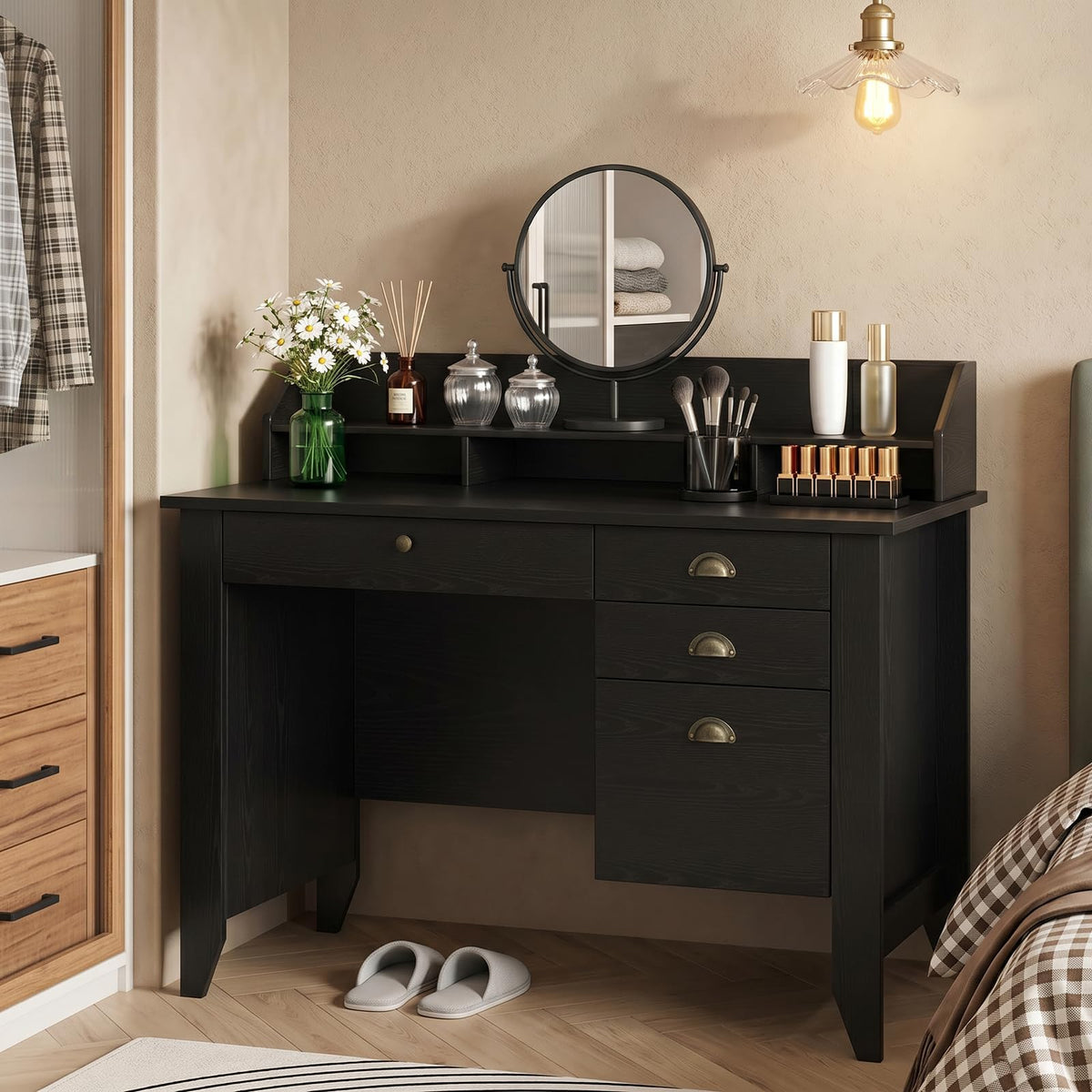 4 EVER WINNER 47-Inch Student Desk with Drawers