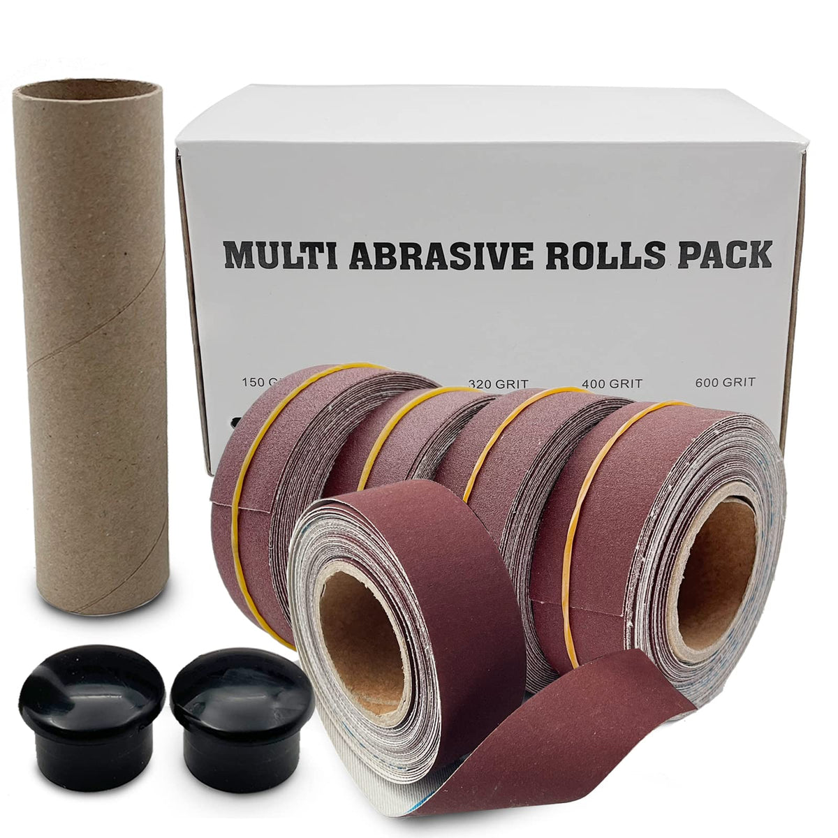 Emery Cloth Roll, 6M, 4 Rolls