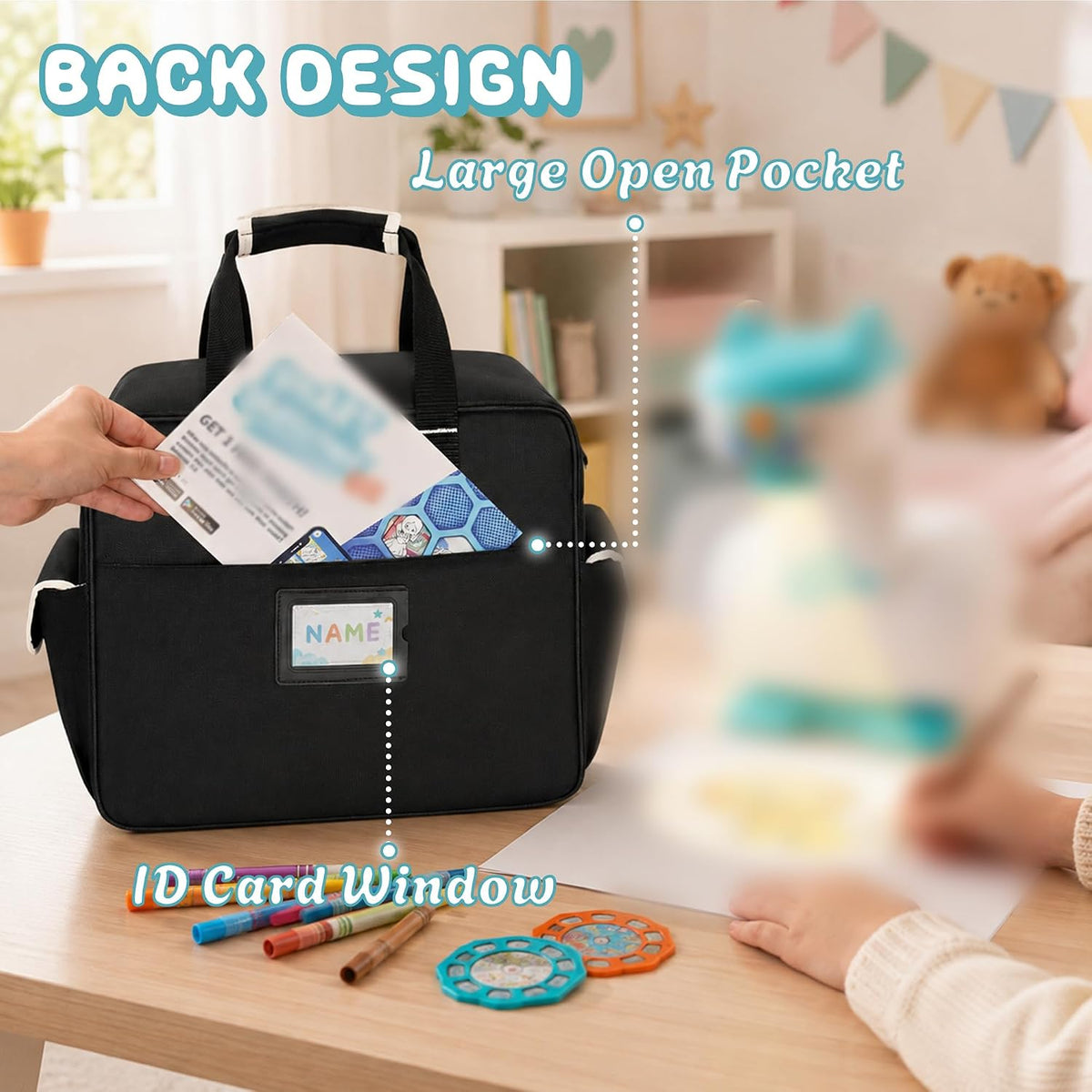 Carrying Case for Flycatcher smART Sketcher 2.0 Projector, Black