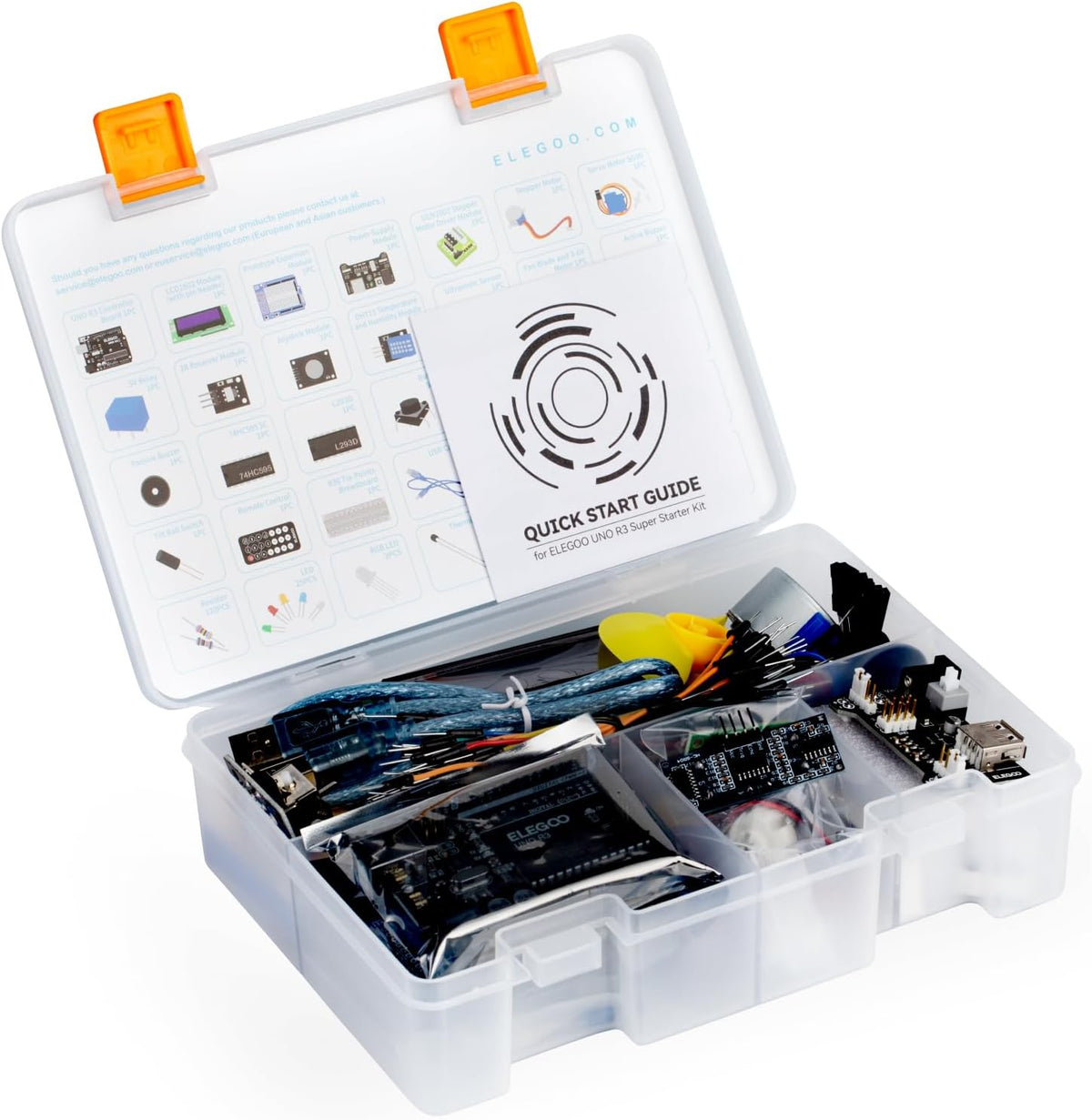 ELEGOO UNO R3 Project Super Starter Kit with PDF Tutorial for Beginners