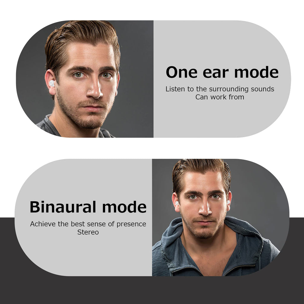 Kids Wireless Earbuds, Noise Reduction Earbuds for Kids Bluetooth 5.0 Waterproof in-Ear Headphones with Mic and Charging Case, Deep Bass Touch Control 36H Playtime Headset for School.