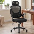 HAPPYMONT Ergonomic Mesh Desk Chair with Headrest (Multiple Colors)