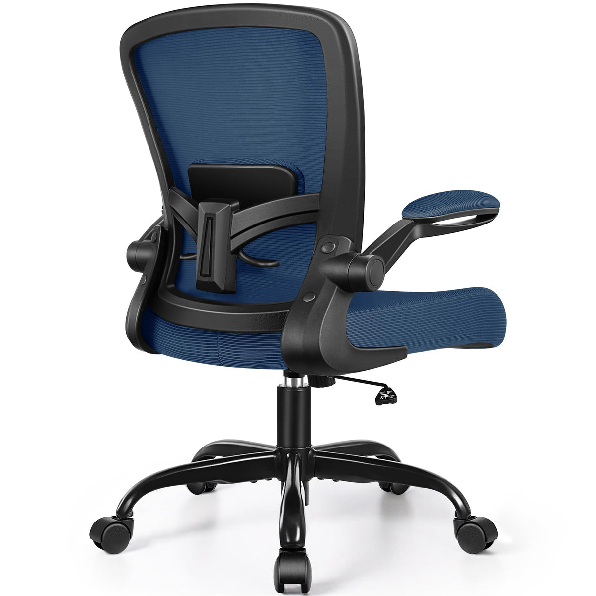 FelixKing FK918-W Adjustable Mesh Study Chair with Flip-Up Arms
