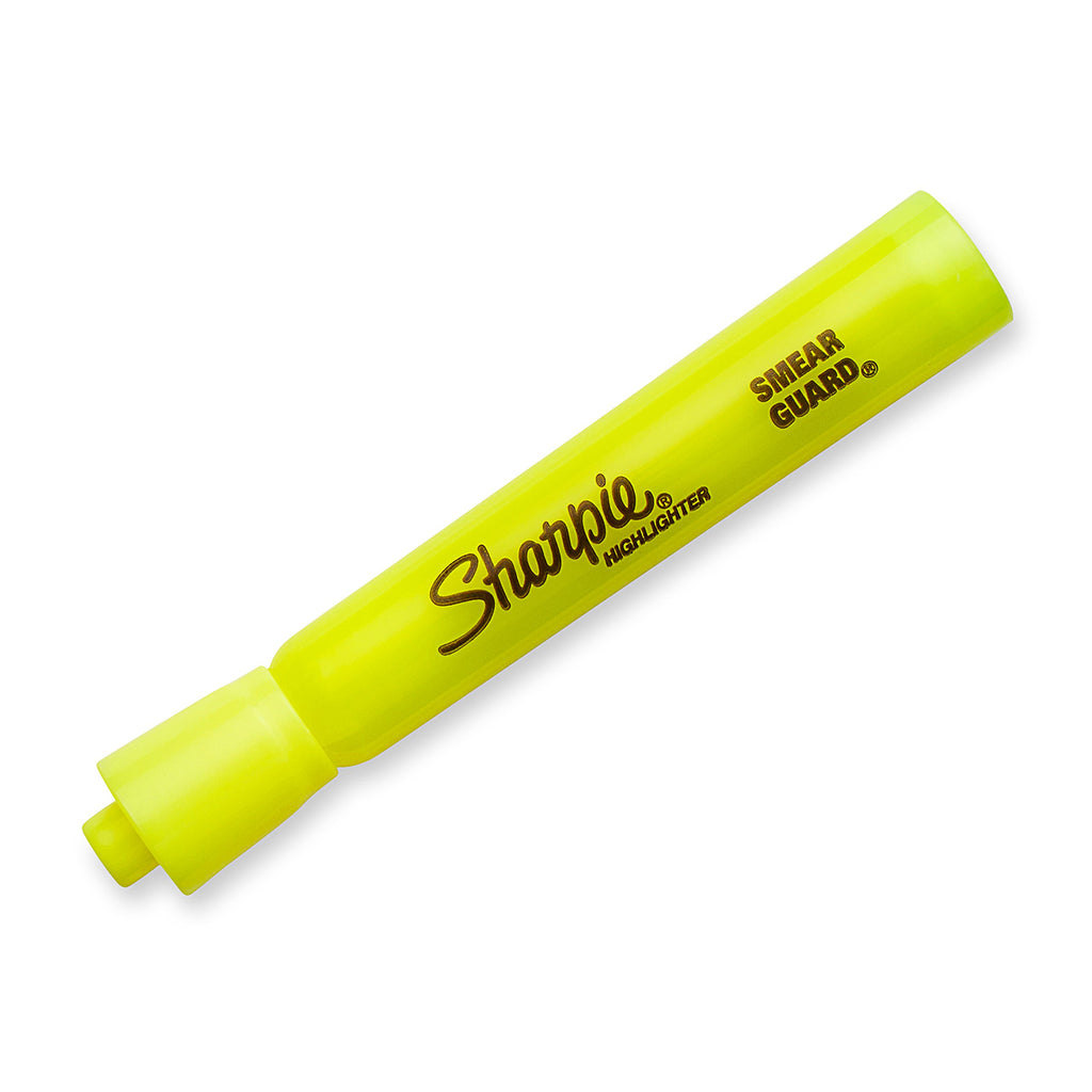 Sharpie Accent Tank-Style Highlighters, Assorted Colors, 4 Count - Back to School, Desk Supplies