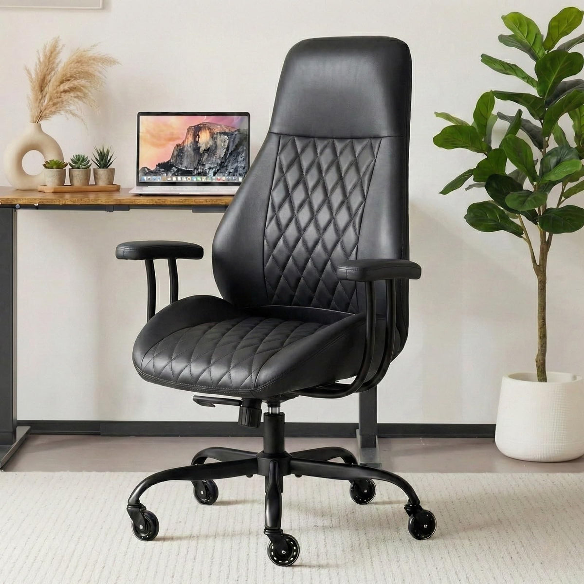E-Motie Adjustable High-Back Study Chair