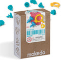 Makedo Starter | Cardboard Construction Starter Pack, 36 Pieces, Age 4+