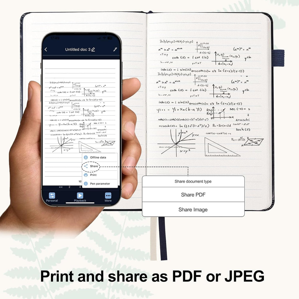 Smart Digital Notebook with Digitize Smart Pen Real-Time & Offline Sync