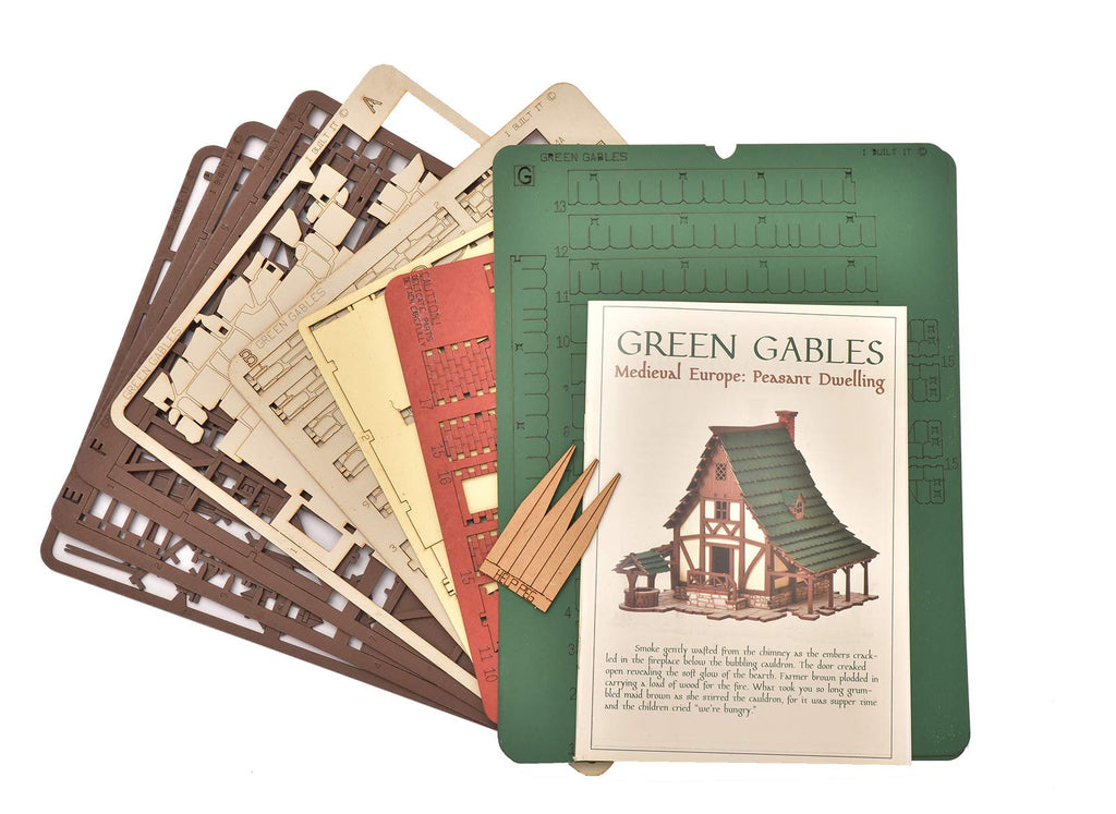 I BUILT IT Medieval Building Model Kits (Select Model)