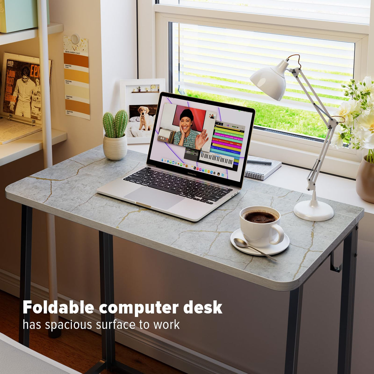 WOHOMO Folding Student Desk