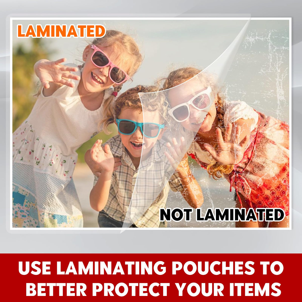 CAREGY 180 Count Thermal Laminating Pouches,5Mil