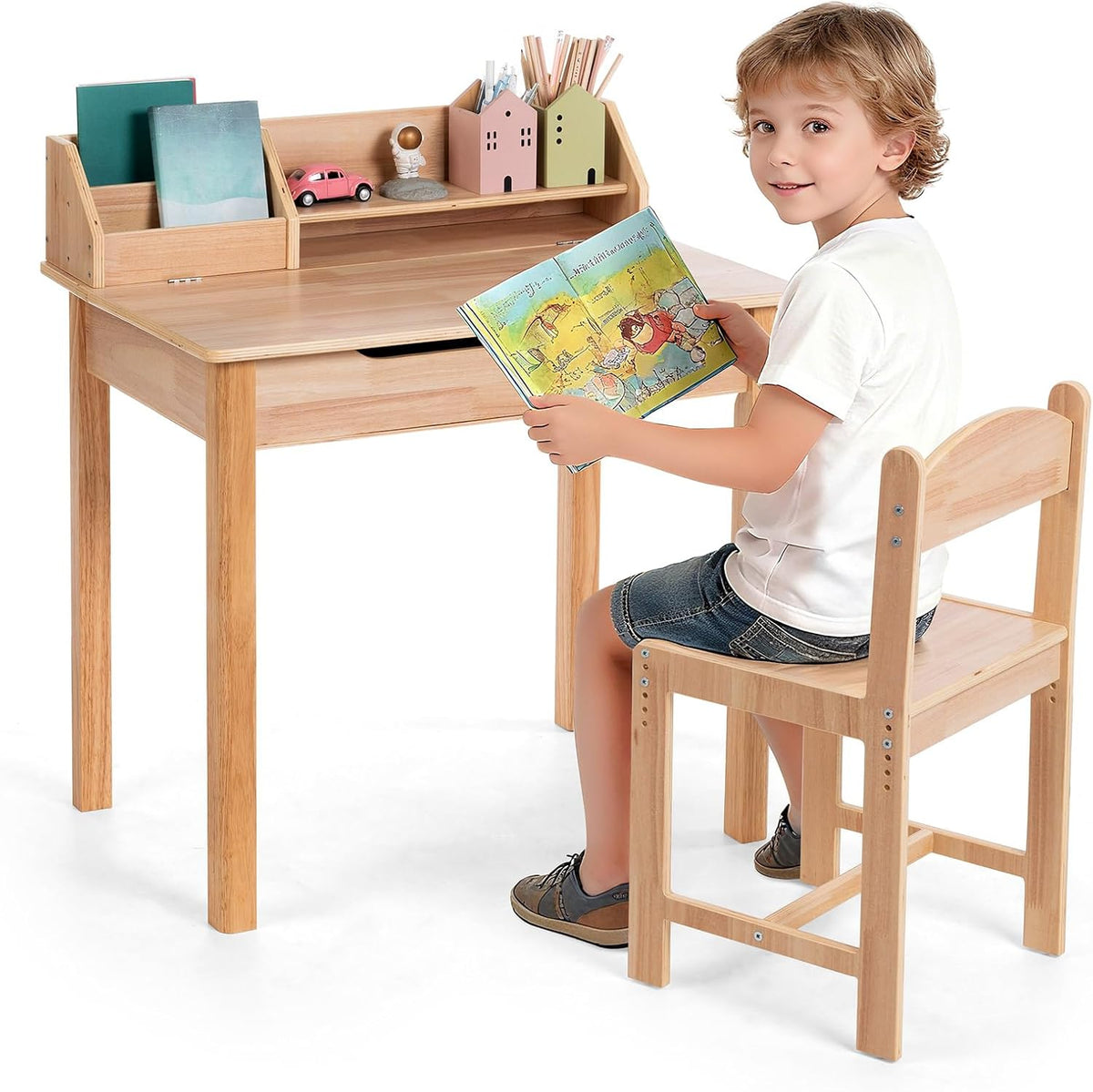 UNICOO Adjustable Children's Desk and Chair Set