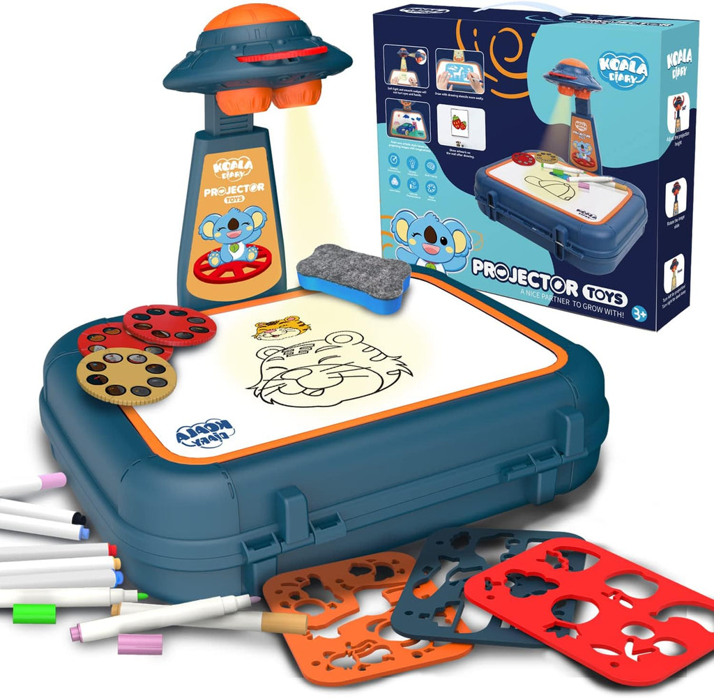 Drawing Projector for Kids Art Sketching Toy Set 64 Images Ages 3-6