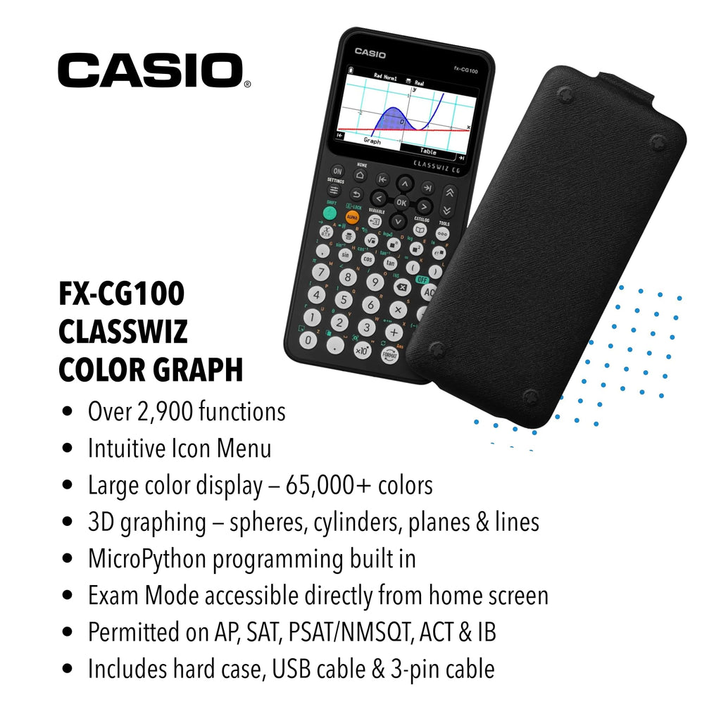 Casio Prizm FX-CG50 Color Graphing Calculator