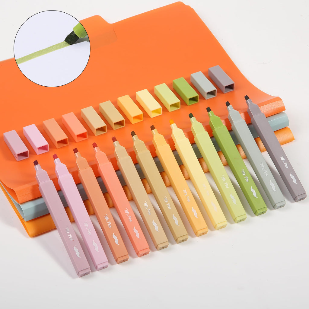 Mr. Pen- Aesthetic Bible Highlighters No Bleed Through Assorted Color