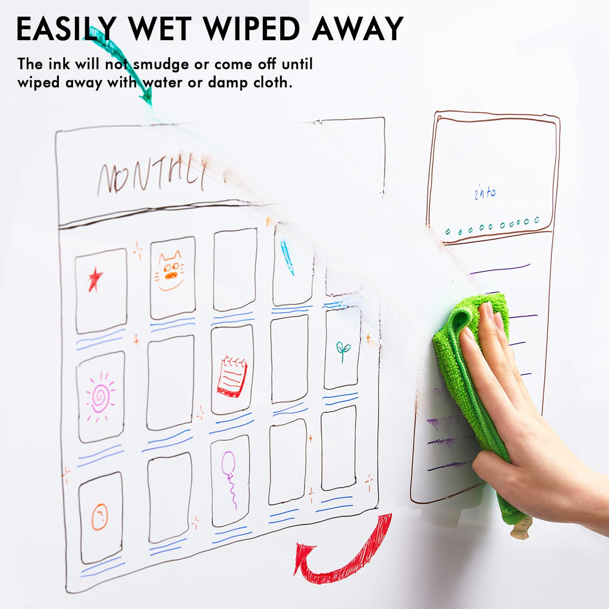 Shuttle Art Wet-Erase Markers for Transparencies (10–15 Count)
