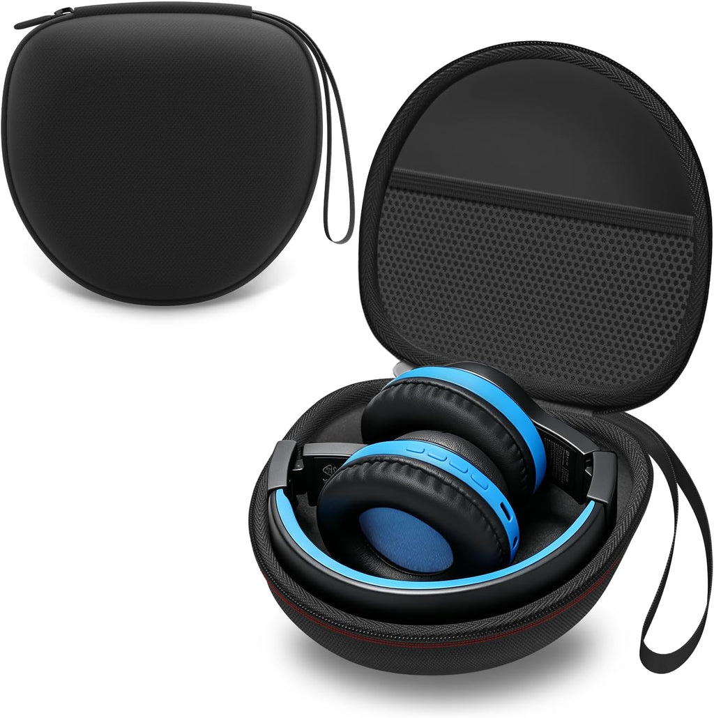 Kids Headphones Case for Folding Headphone, Black (Case Only)