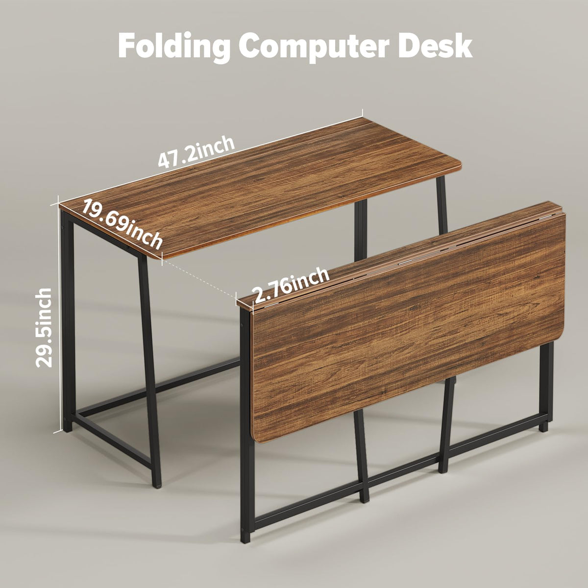 WOHOMO Folding Student Desk