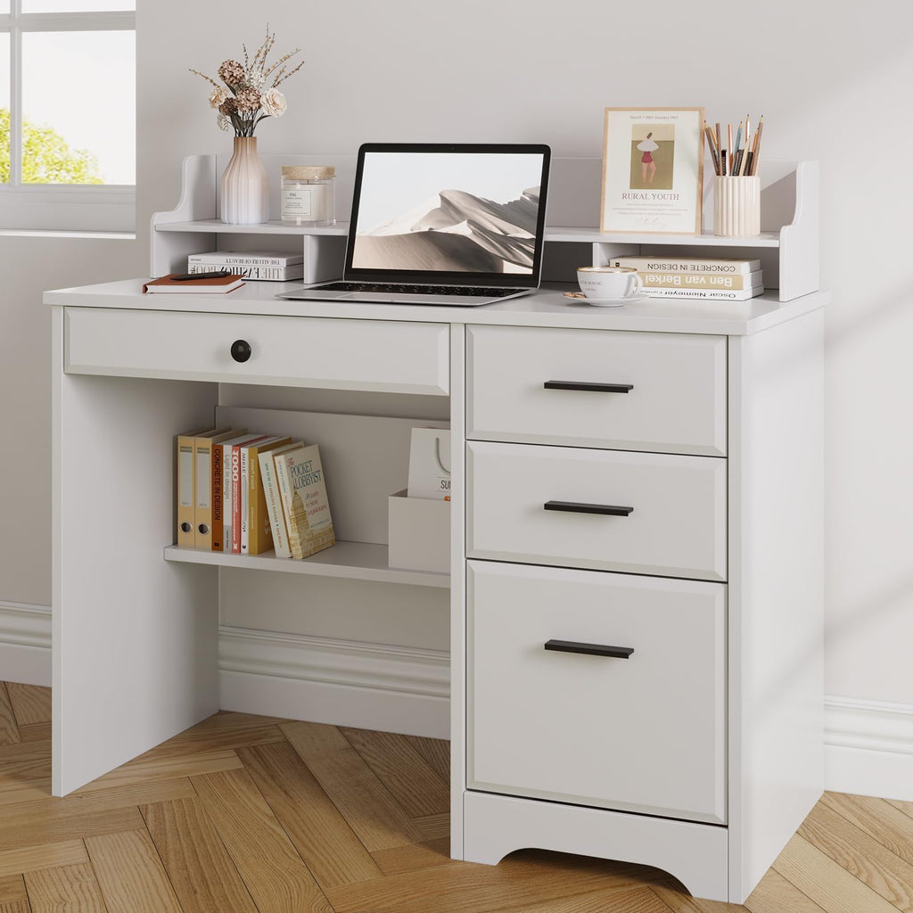 4 EVER WINNER 44-Inch Student Desk with Drawers