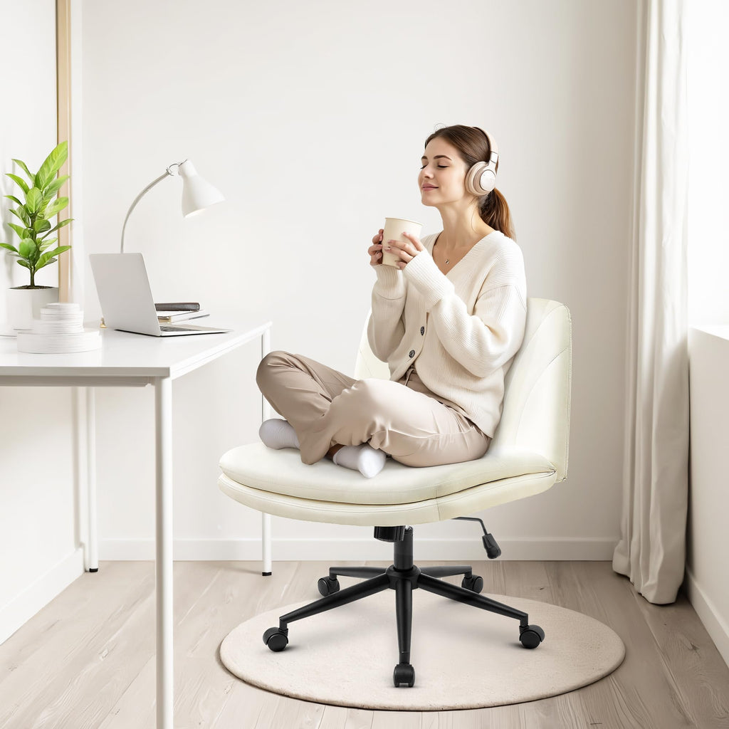 Orange Factory Wide Criss-Cross Study Chair (Multiple Styles)