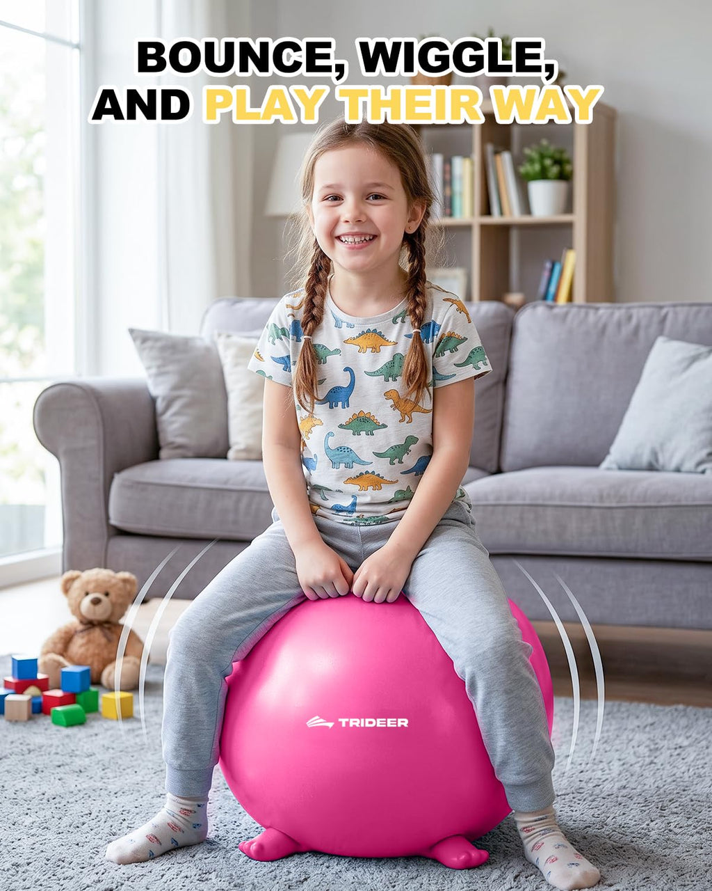 Trideer Flexible Seating for Classroom, Yoga Ball Chairs for Kids