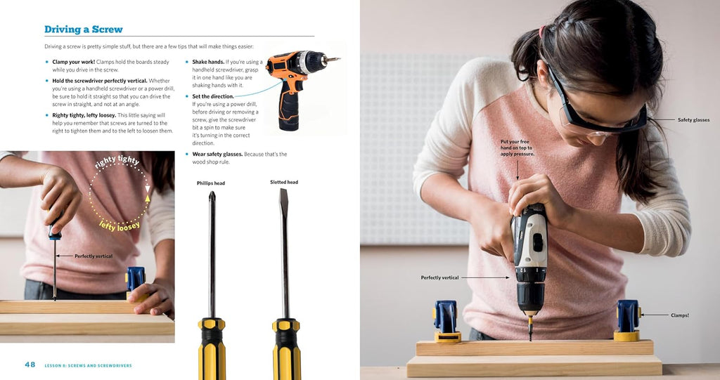 Wood Shop: Handy Skills and Creative Building Projects for Kids