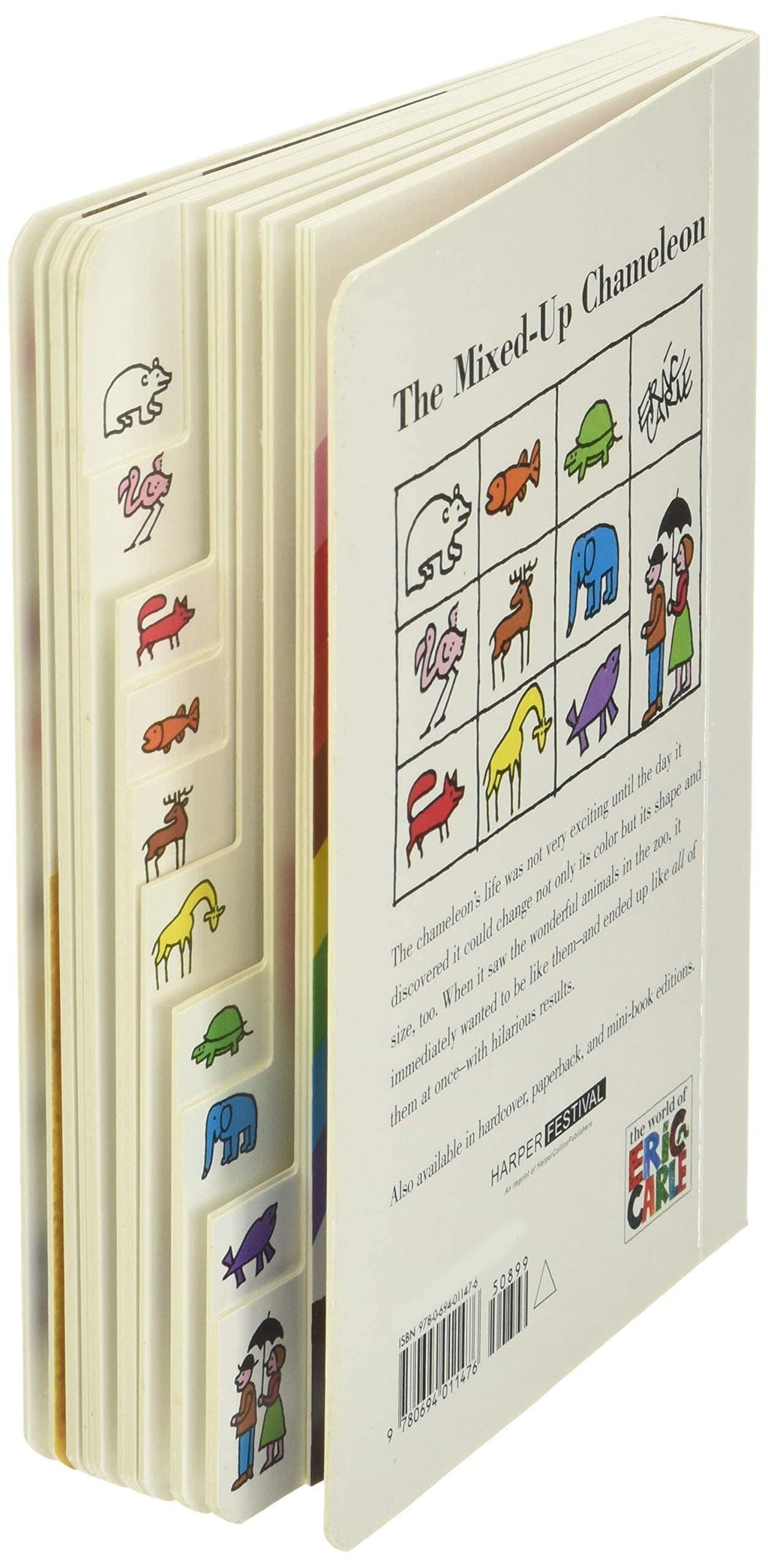 The Mixed-Up Chameleon Board Book