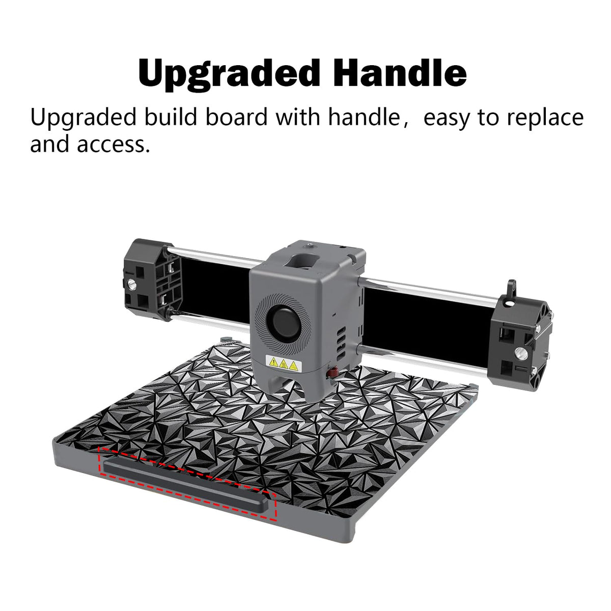 AD5X Build Plate with Handle for FLASHFORGE Adventurer 5M/5M Pro/AD5X