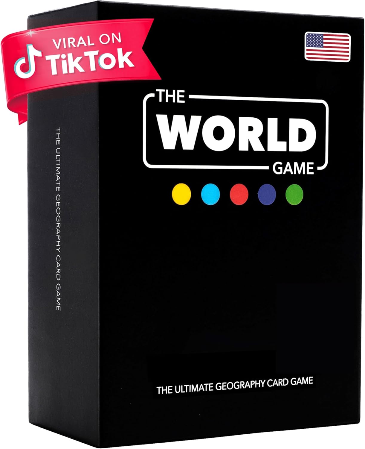 The World Game: Geography Card Game — Flags, Capitals & Countries (Ages 8+)