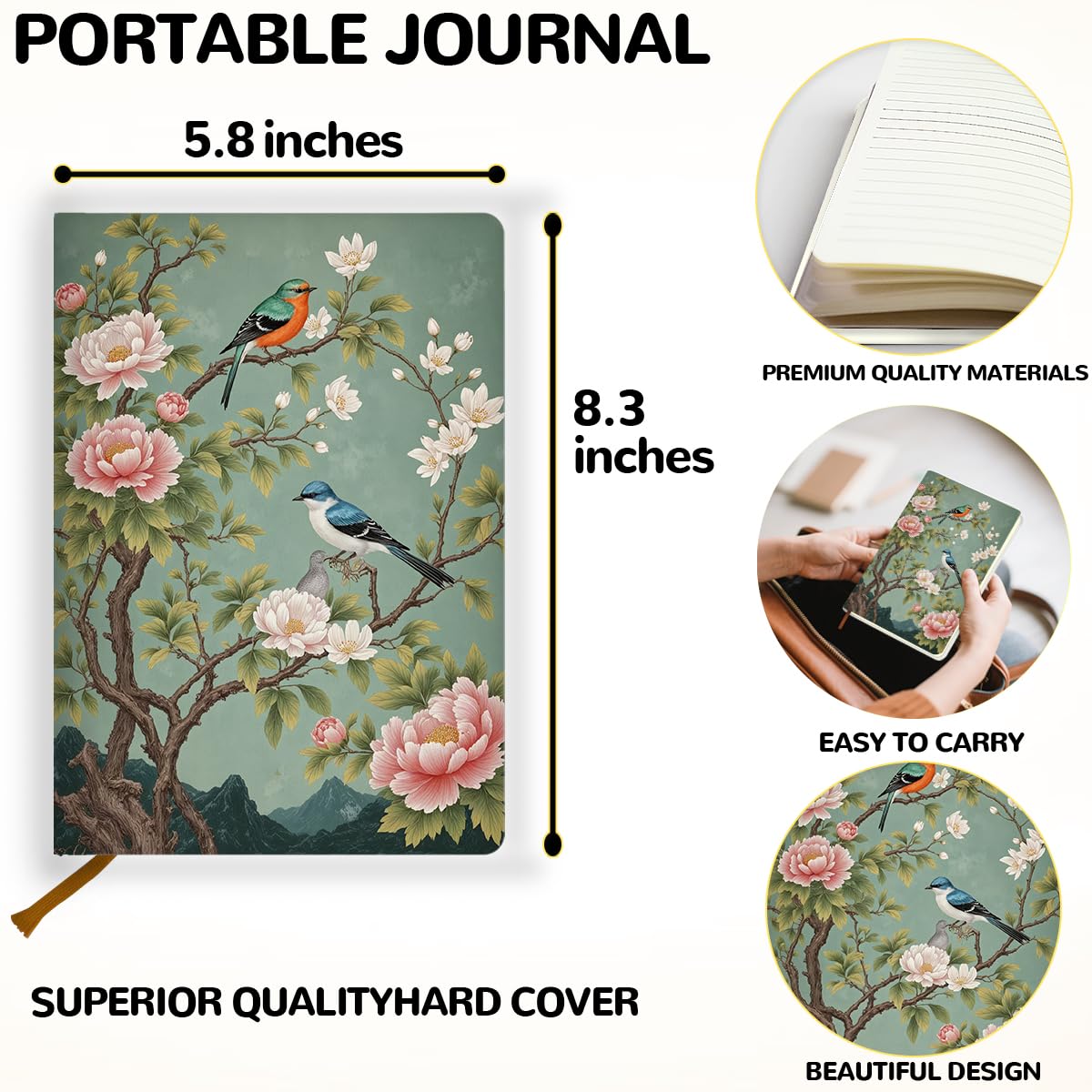 Cute Axolotl Leather Lined Journal 200 Pages A5 Ruled Notebooks 02