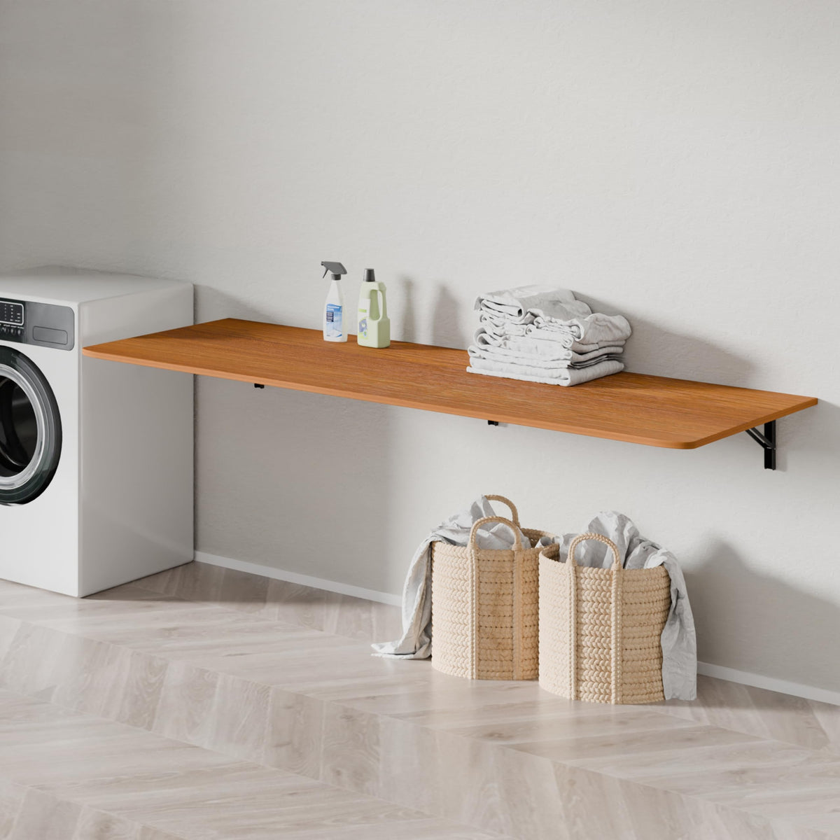 Dogsky Wall Mounted Folding Table 24x15.7 in - 100LB Capacity