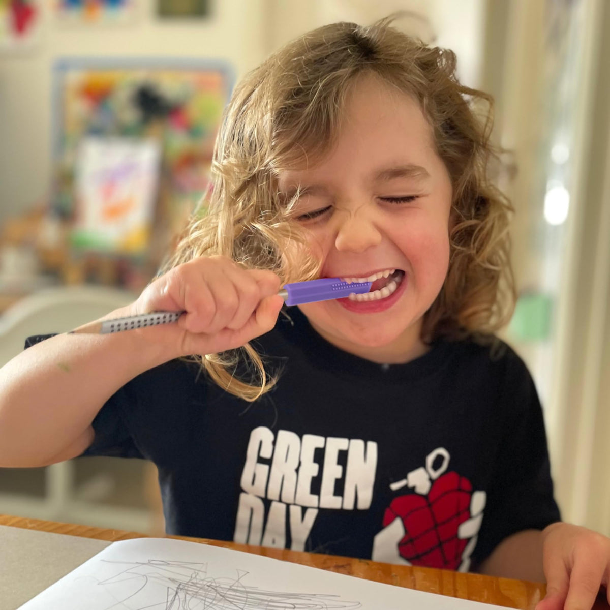 Sensory Chew Pencil Topper for Autistic Chewers
