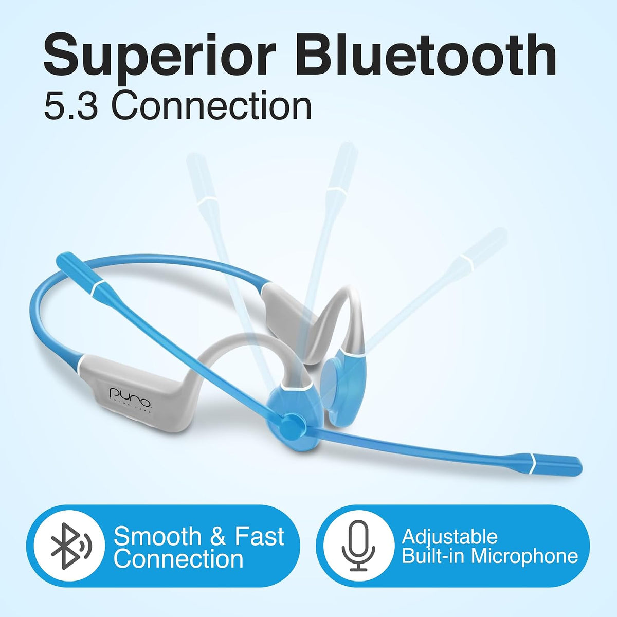 Puro Sound Labs - Kids Headphones, Volume-Limiting 85dB, PuroFlex Kids,Teal