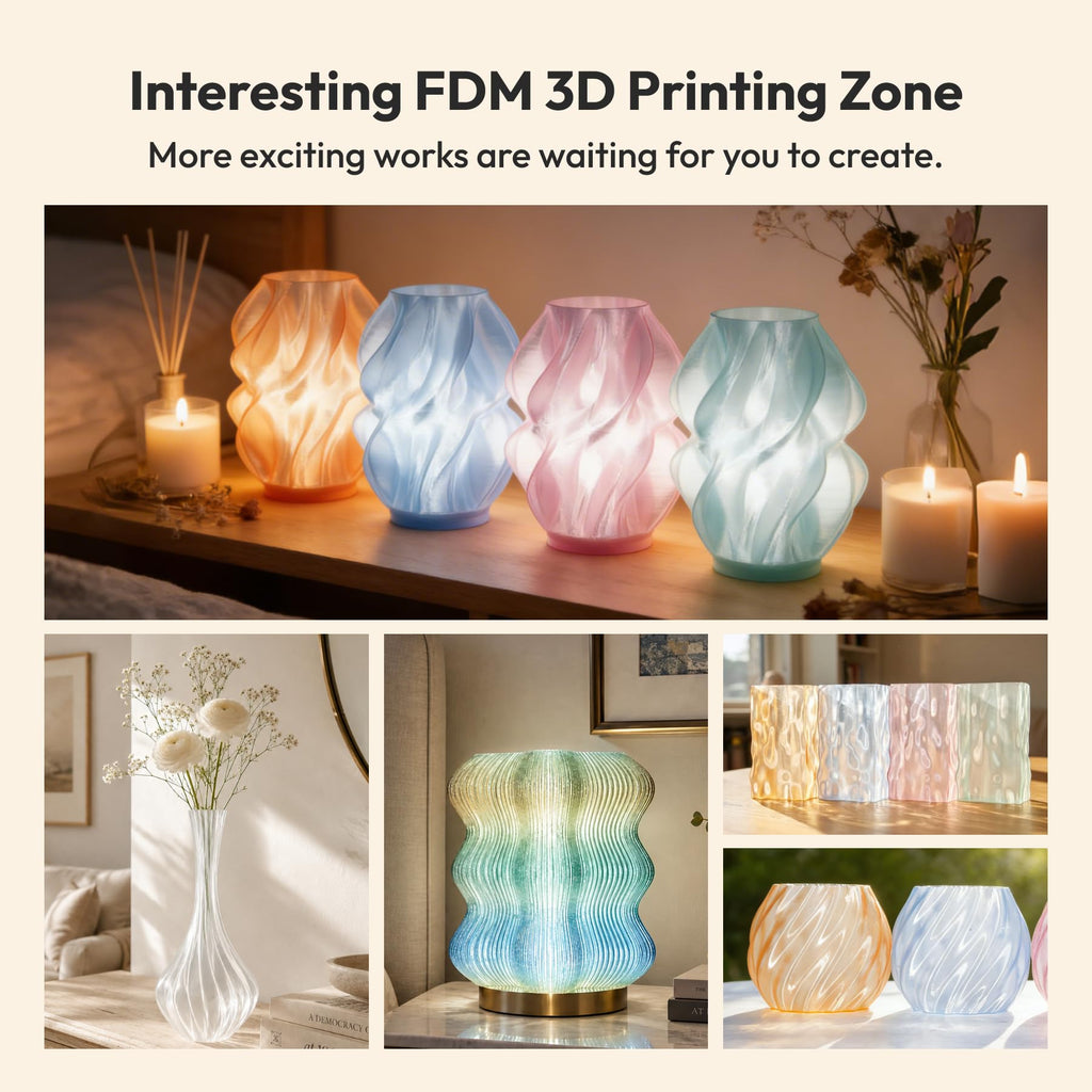 AMOLEN 3D PLA Printer Filament, 1.75mm Glow in The Dark Shiny Firefly Blue PLA Filament for 3D Printing, Best with UV Lamps, 1kg Spool (2.2lbs), Dimensional Accuracy +/- 0.02 mm, Fit Most 3D Printers