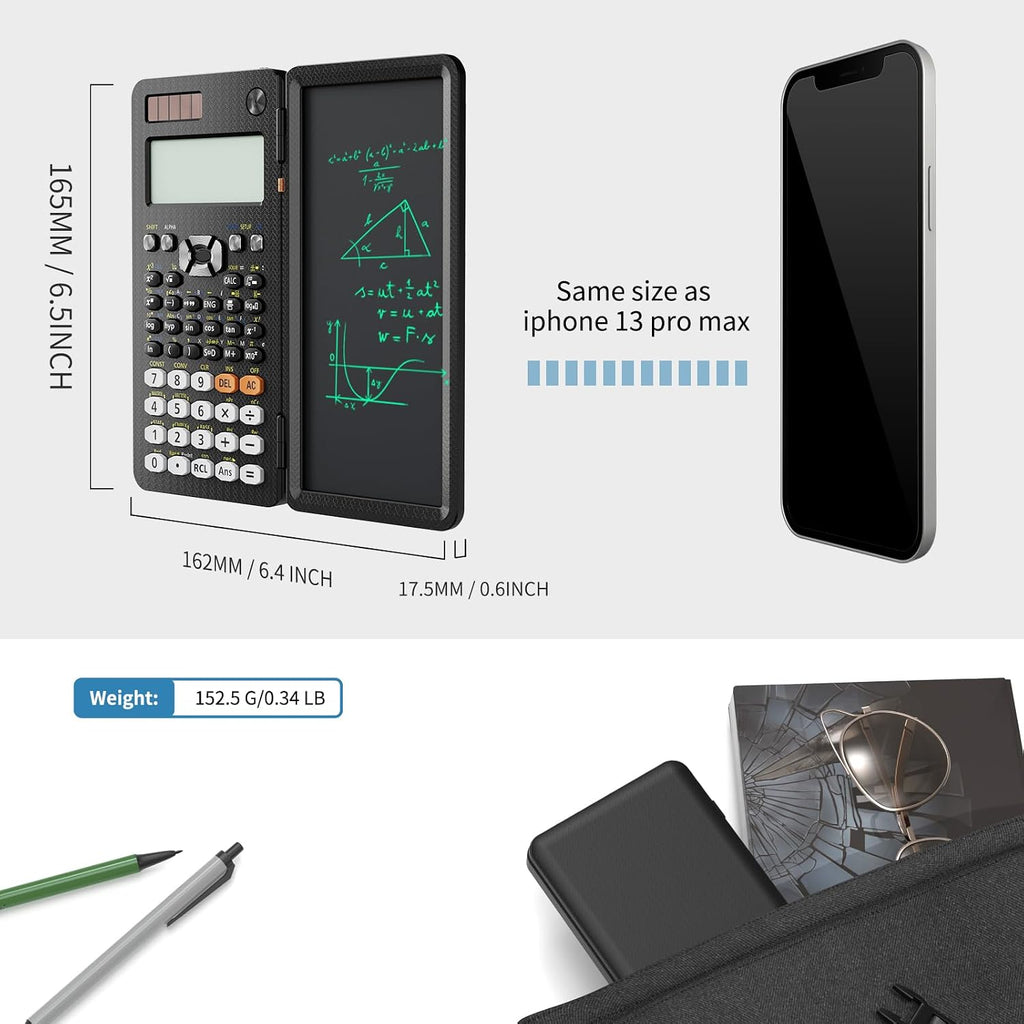 ROATEE 991ES MAX Scientific Calculator with Notepad