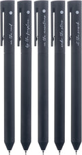 DIVERSEBEE Black Gel Ink Pens, 0.5 mm Gel Pens Fine Point