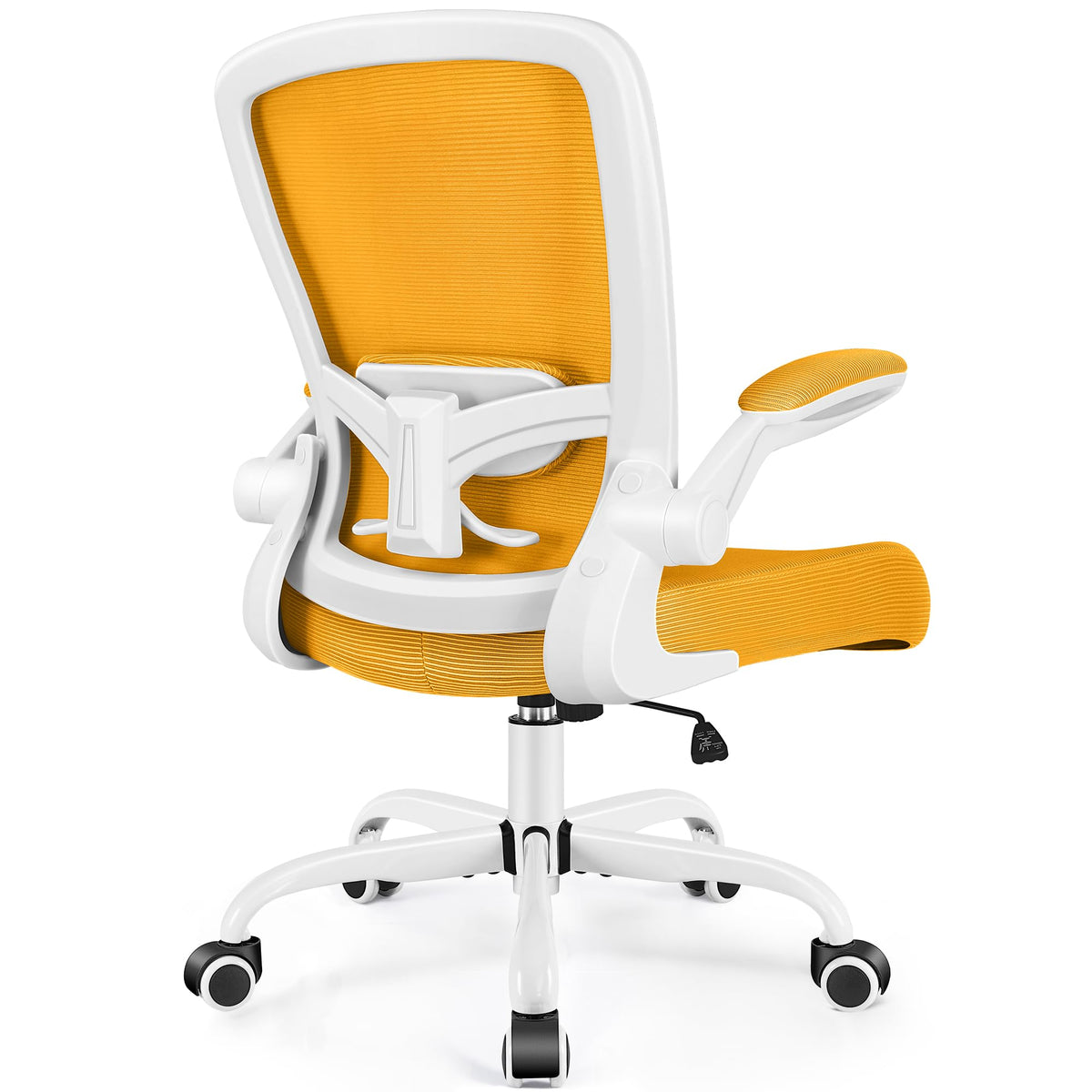 FelixKing FK918-W Adjustable Mesh Study Chair with Flip-Up Arms
