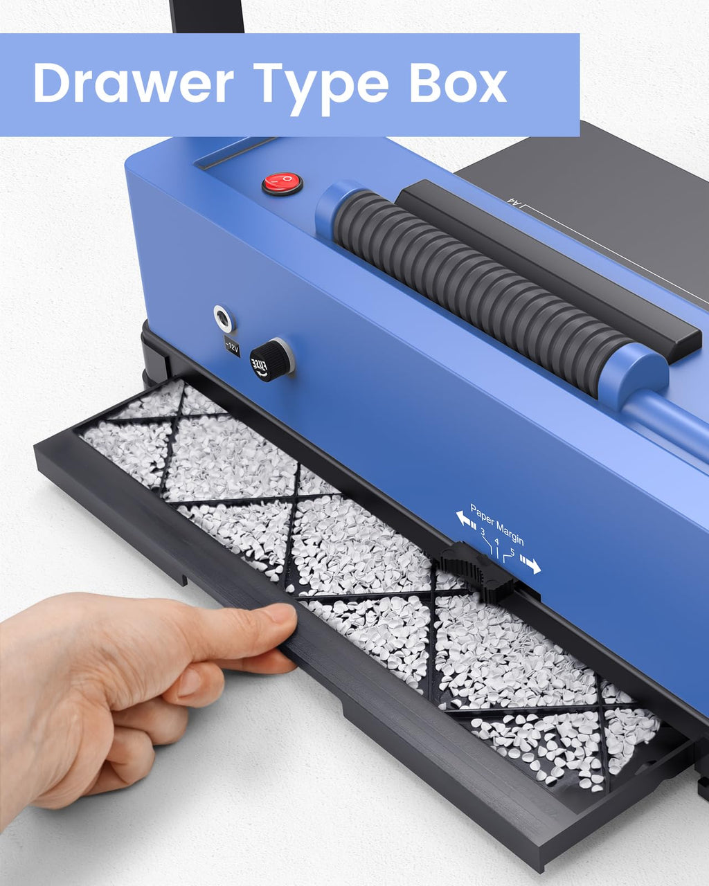 Electric Spiral Coil Binding Machine, 4:1 Pitch