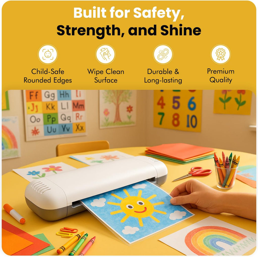 OCTAZI: Letter Size Thermal Laminating Sheets (3 Mil, 100-Count)