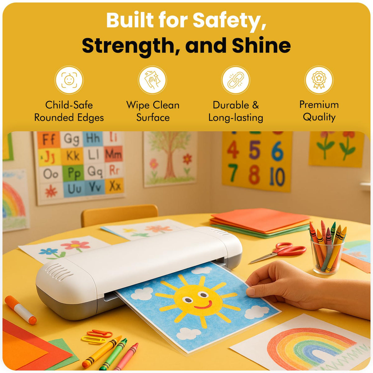 OCTAZI: Letter Size Thermal Laminating Sheets (3 Mil, 100-Count)