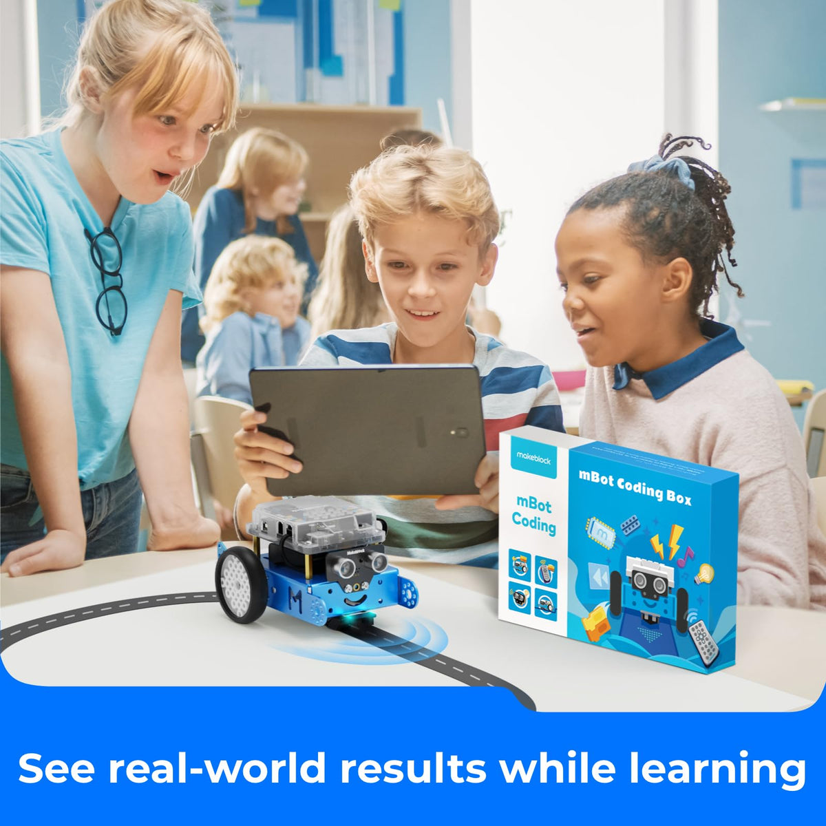 Makeblock mBot STEM Coding Toys Robotics for Kids Ages 8-12