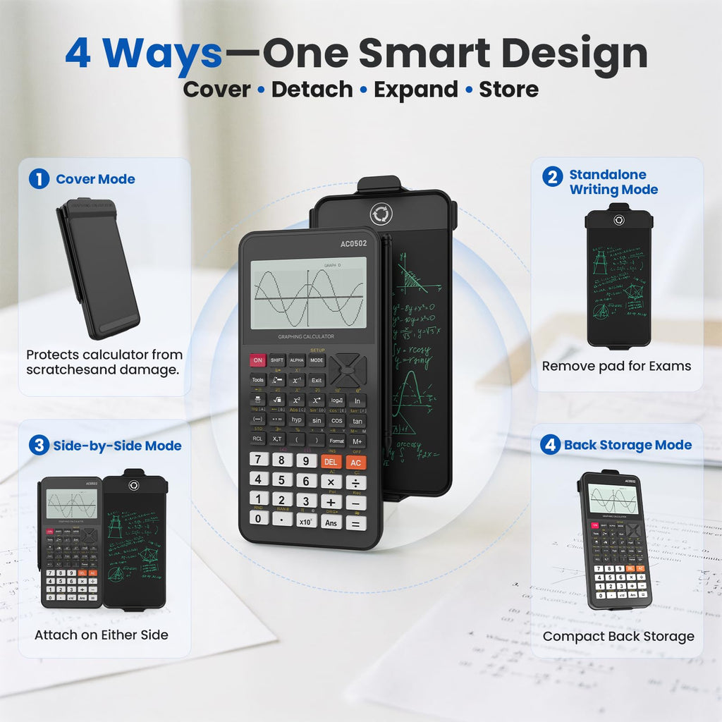 ROATEE 991ES MAX Scientific Calculator with Notepad