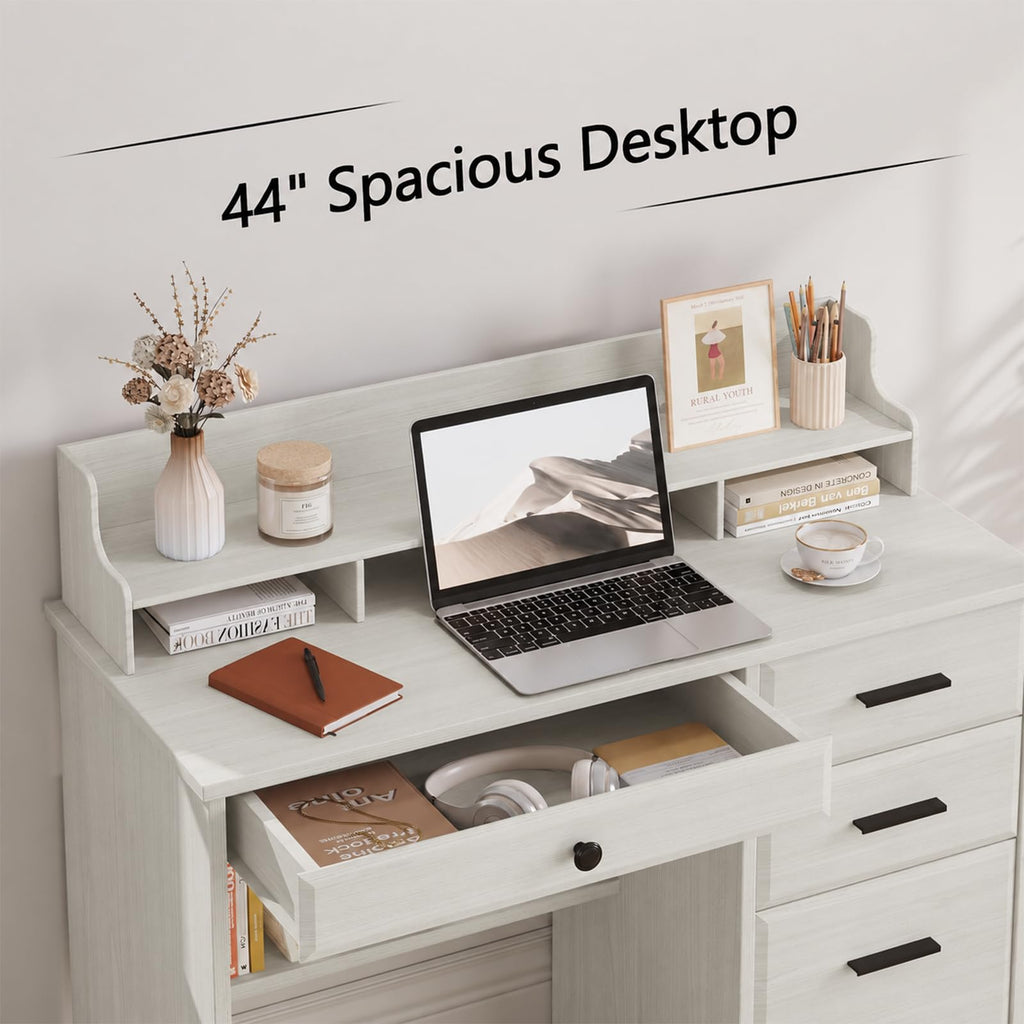 4 EVER WINNER 44-Inch Student Desk with Drawers