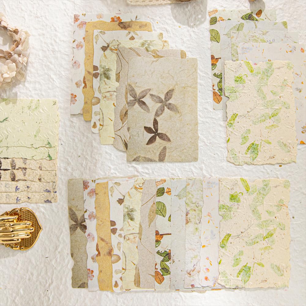 180 Sheets Vintage Scrapbook Paper, Journaling Scrapbooking Supplies, Antique Aged Looking Background Paper for Junk Journals Card Making Mixed Media Decoupage