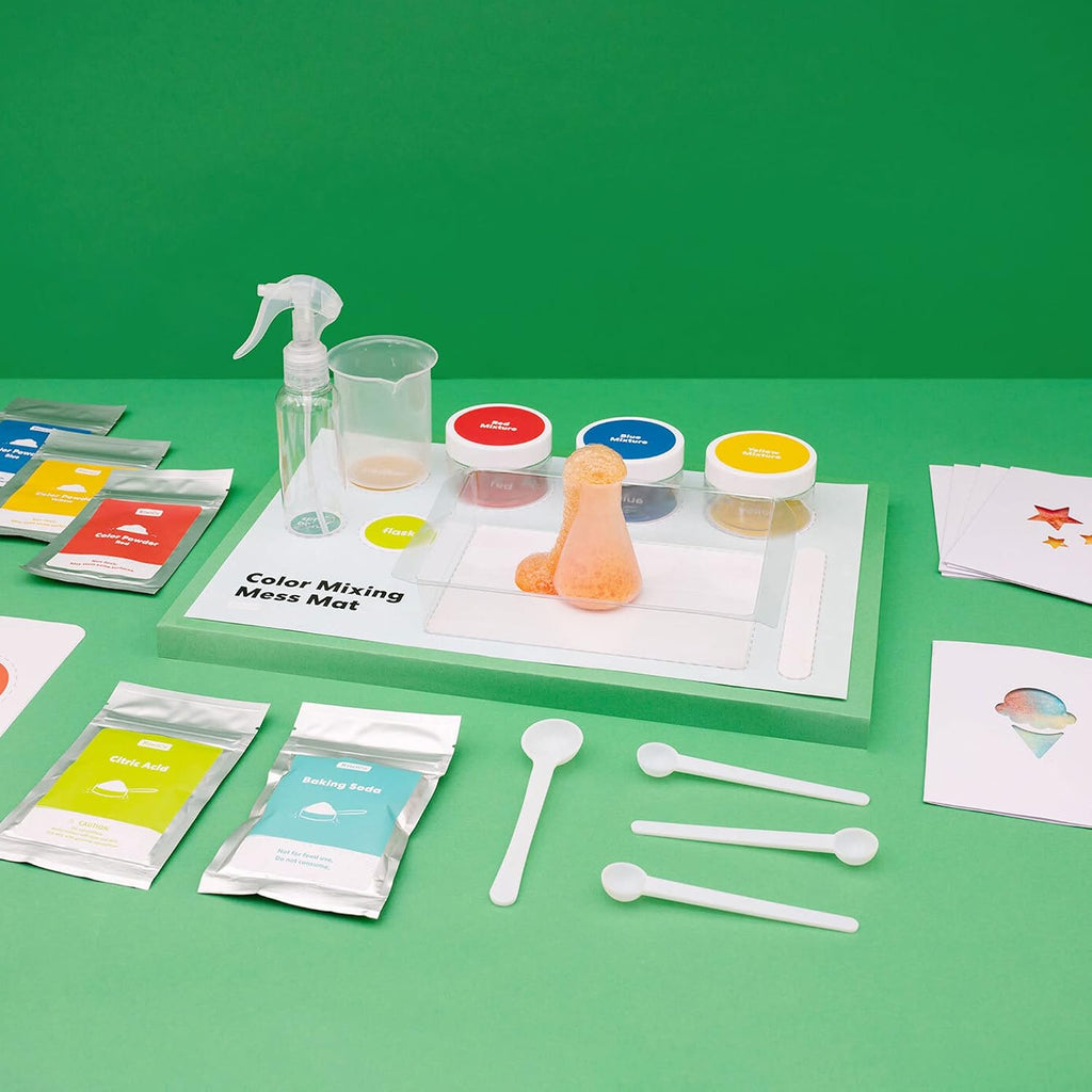 KiwiCo Colorful Chemistry Set - Kid-Tested Chemistry Set for Ages 3-8