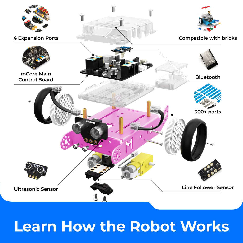Makeblock mBot STEM Coding Toys Robotics for Kids Ages 8-12