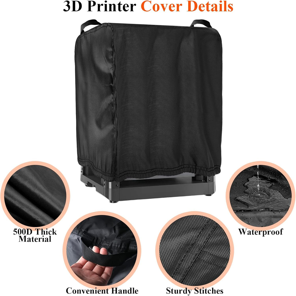 3D Printer Cover for FLASHFORGE 5M,3D Printer Dust Cover