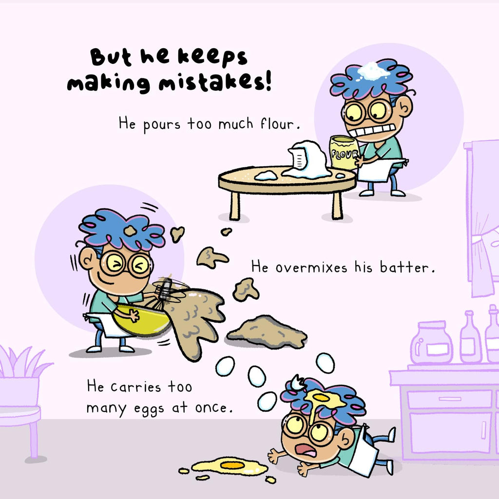 The Boy Who Makes A Million Mistakes (Grades K–2)